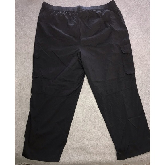 NWT The North Face Womens Spring Peak Black Cargo Nylon Pants 3XL Flash Dry XXXL - Picture 2 of 12